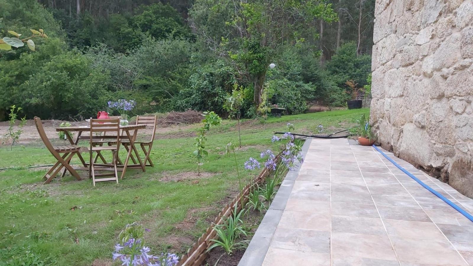 Casita A Estrenar En Finca Con Rio Proxima A Tui, Gondomar Y Portugal. Esterno foto